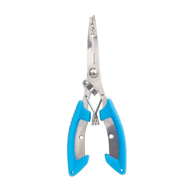 Multifunction Stainless Steel Fishing Pliers Tools Tackle Pliers Vise Knitting Flies Braid Scissors Set Fish Tongs Accessories