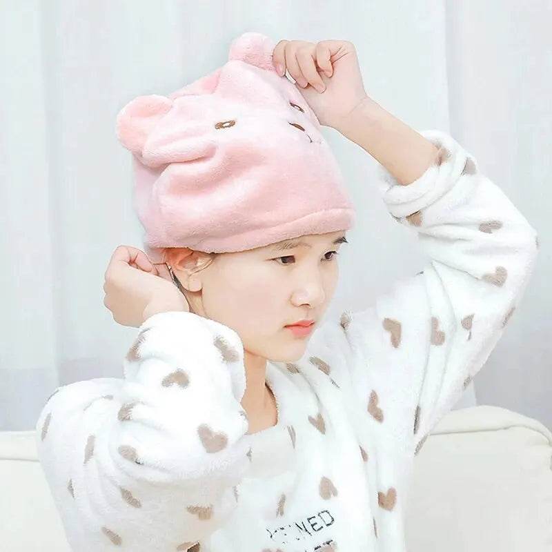 NEW Good Hygroscopicity and Breathability Microfiber Hair Turban Quickly Dry Hair Hat Wrapped Towel Cap Towel Hair Bonnet - P12 Hub Europe