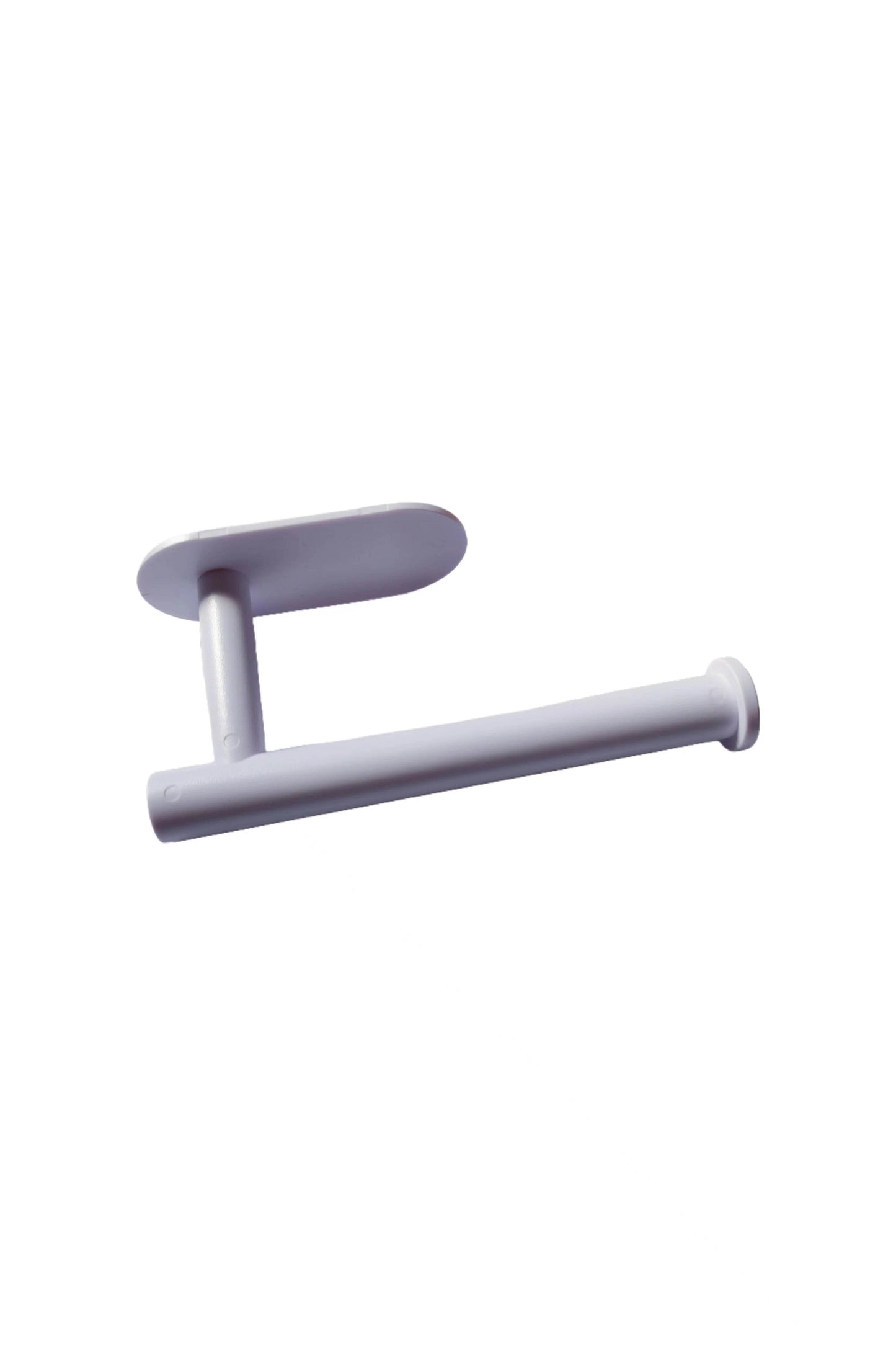 Acrylic Toilet Paper Holder Tissue Rack Wall Mounted Bathroom Kitchen Roll Holder Paper Tissue Rack Hook Modern Black Hanger - P12 Hub Europe