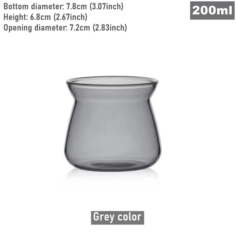 200ml 275ml Glass Coffee Server Coffee Sharing Pot Sniffing Mug Catcher Cup Coffee Tea Kettle Hand Brewing Coffee Bariata Tools