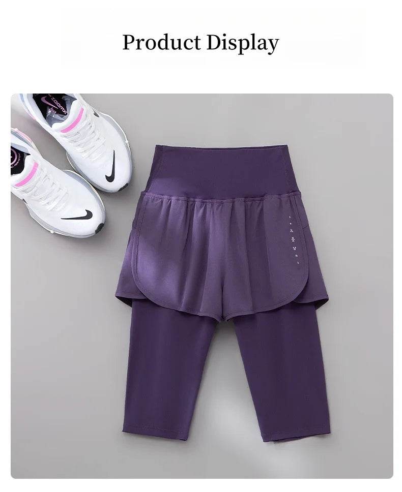 Women's 2-in-1 Running Skorts - P12 Hub Europe