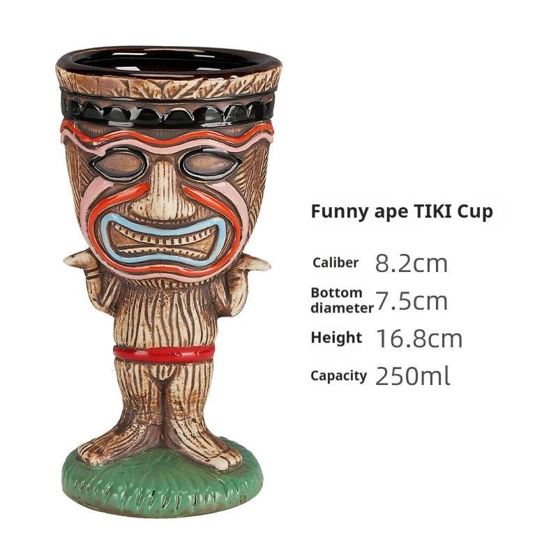 Personalized Hawaiian cocktail cups,tiki bar tiki cups,tiki mugs,creative cups, ceramic cups, zombie cups,drinkware - P12 Hub Europe