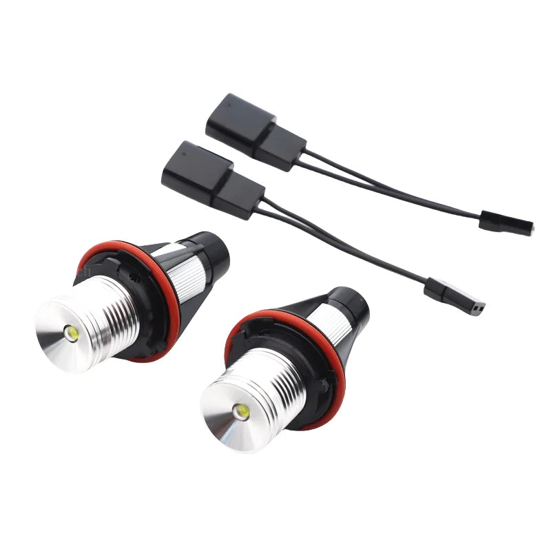 20W Angel Eyes Marker Light Bulbs Bright Headlights Car Accessory For BMW E87 E39 M5 E60 E61 E63 E64 M6 E65 E66 E83 X3 E53 X5
