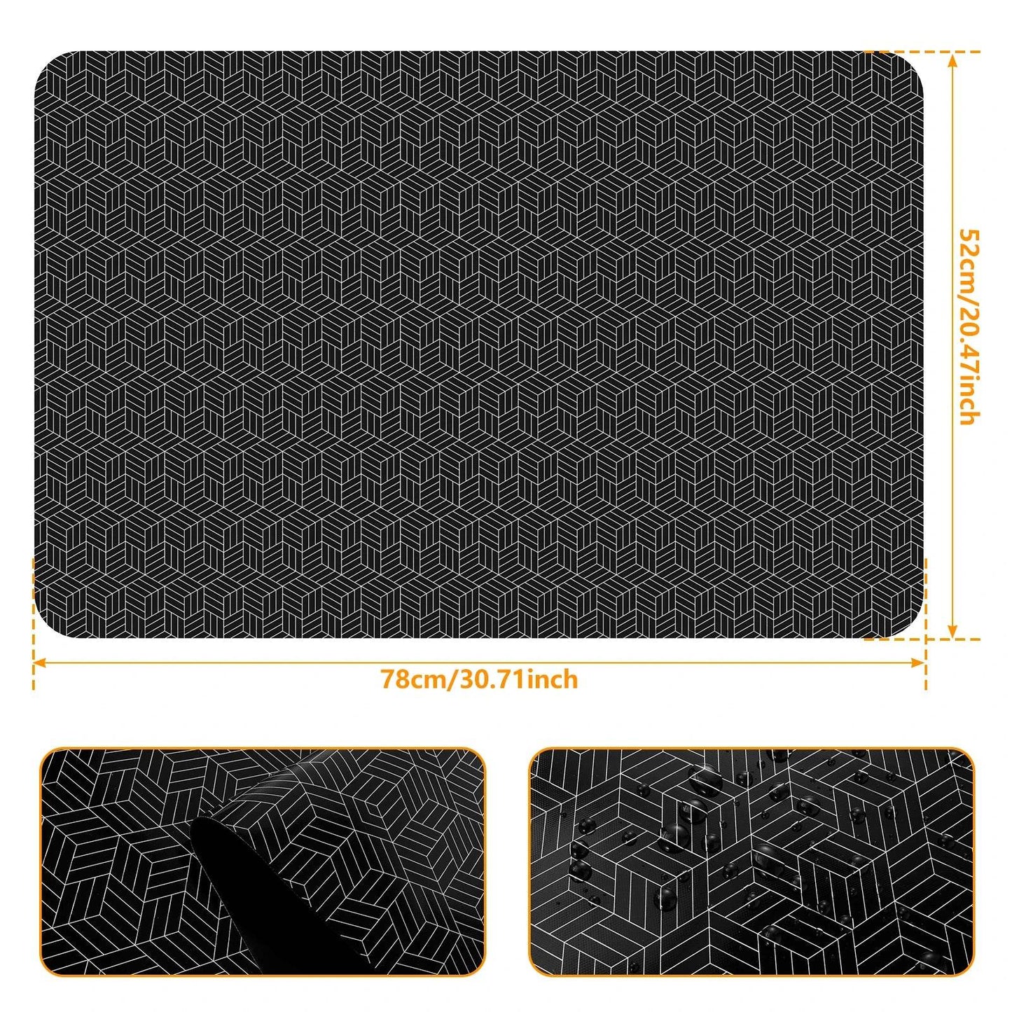Silicone Induction Cooktop Mat Non Slip Electric Stove Cover Pad Cooktop Protector Cooking Kitchen Accessories Stove Top Cover - P12 Hub Europe