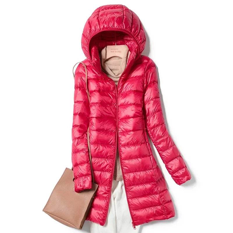 Slim Long Warm Down Puffer - P12 Hub Europe