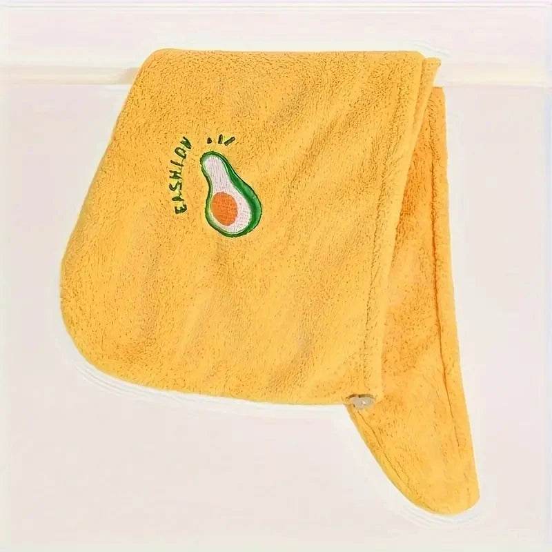1pc Quickly Dry Hair Hat Super Absorbent Soft Bathroom Women Head Towels Girls Cute Hair Towel Hair Dry Wrap Bonnets - P12 Hub Europe