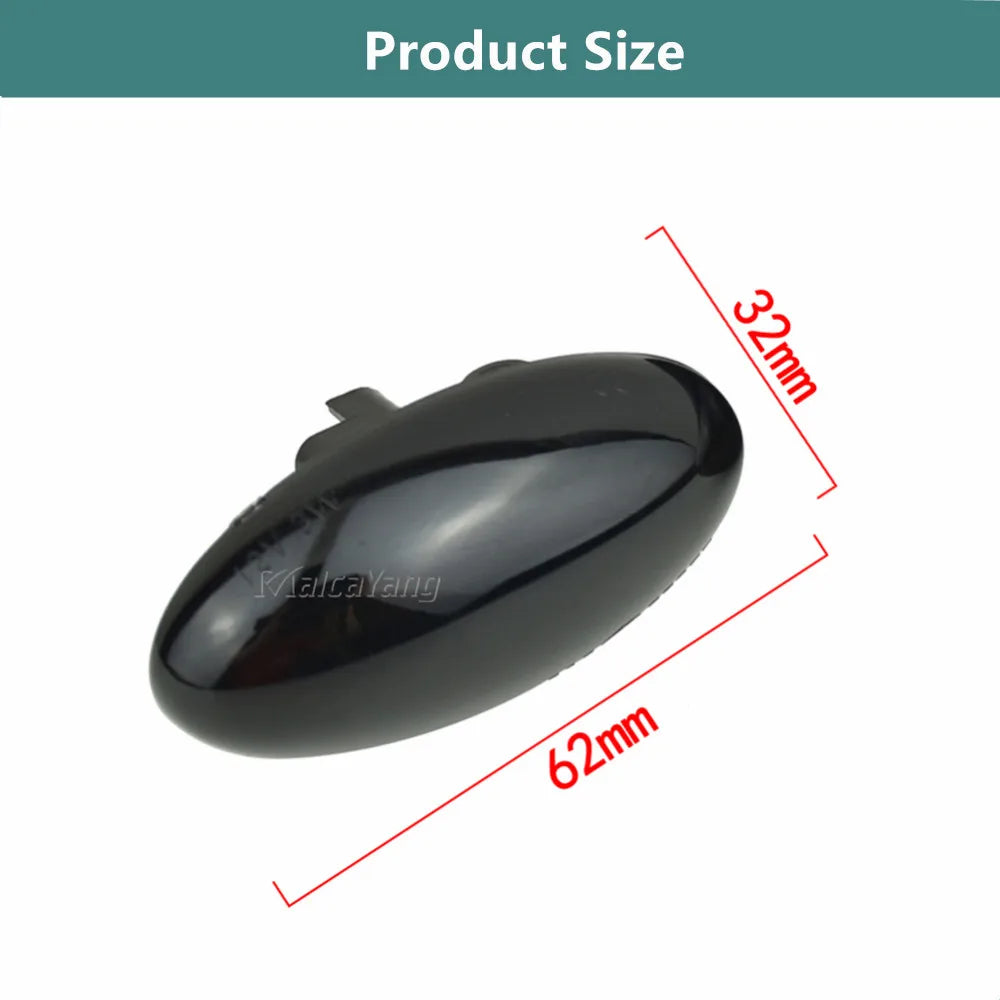 LED Turn Signal Side Marker Lights Blinker Lamp For Citroen Berlingo Xsara Picasso Jumpy Elysee Crosser Dispatch C1 C2 C3 C4 C5