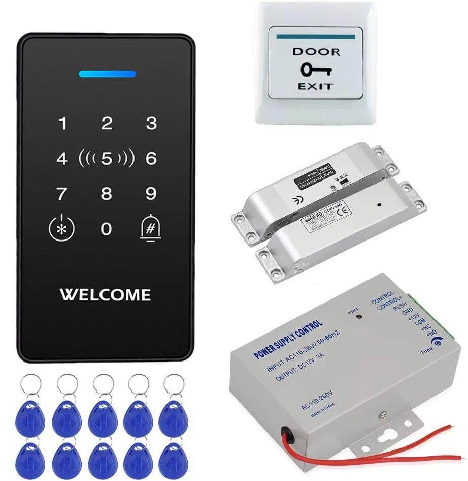 Access Control Kit P68 RFID Dual Frequency, 180KG/280KG Lock - P12 Hub Europe