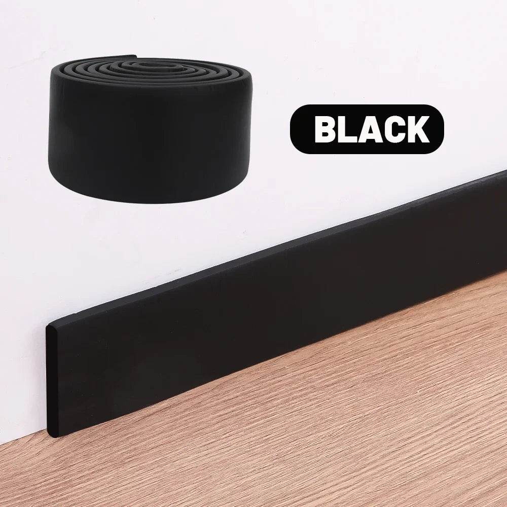 6/2M Marble Striped Skirting Line Waterproof Self Adhesive 3D Wall Sticker Thickened Anti-collision Corner Line Home Decoration - P12 Hub Europe