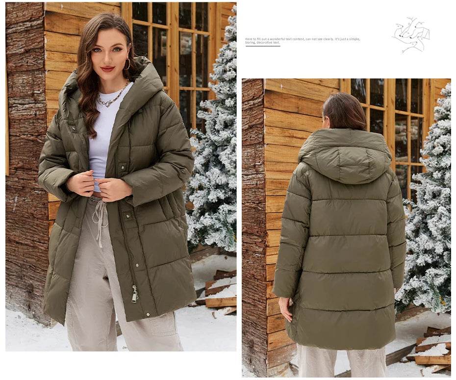 Warm Mid-Length Parka - P12 Hub Europe