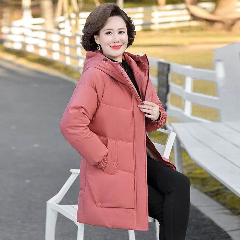 Warm Padded Grandma Parka - P12 Hub Europe