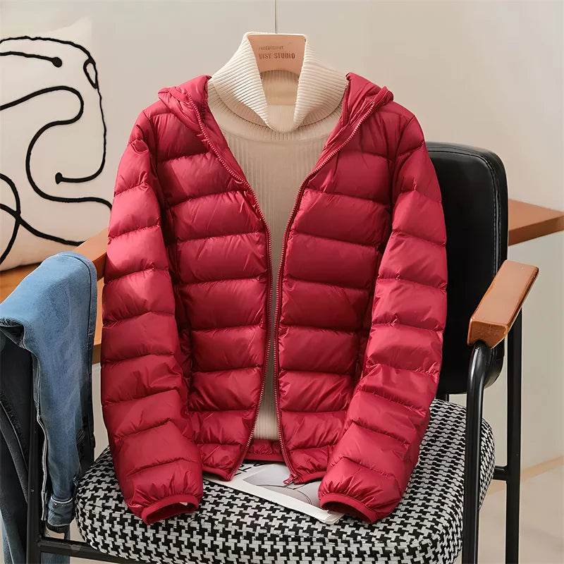 Ultralight Korean Hooded Puffer - P12 Hub Europe