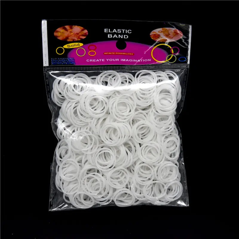 Pantone Color Western European Style Rubber Band Rainbow Knitting Machine Bracelets Loom Bands Arts & Crafts, DIY Toys