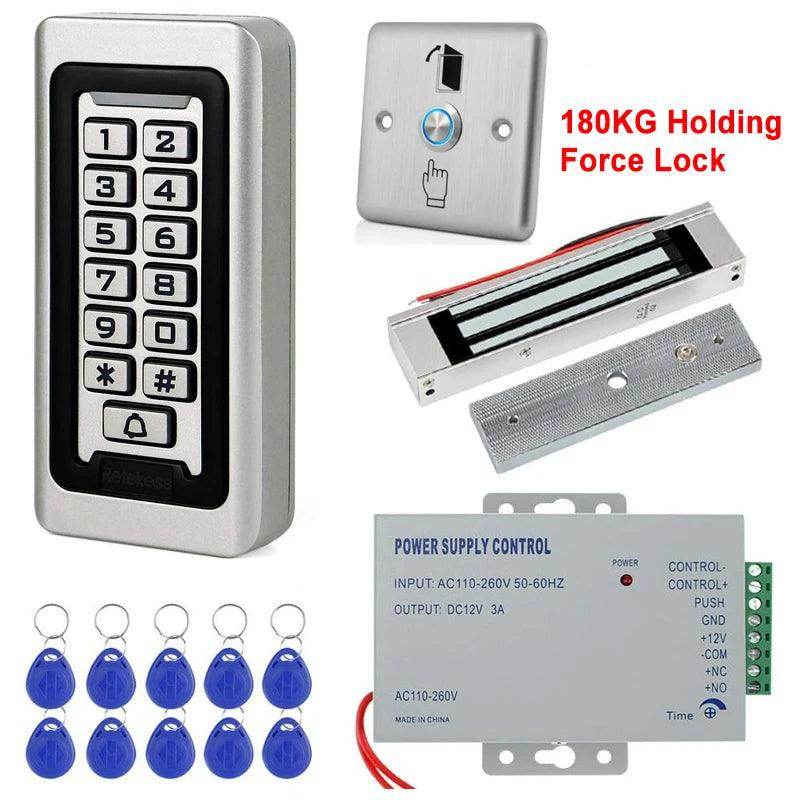 Keypad Access Control Kit IP68 RFID 180KG/280KG Lock - P12 Hub Europe