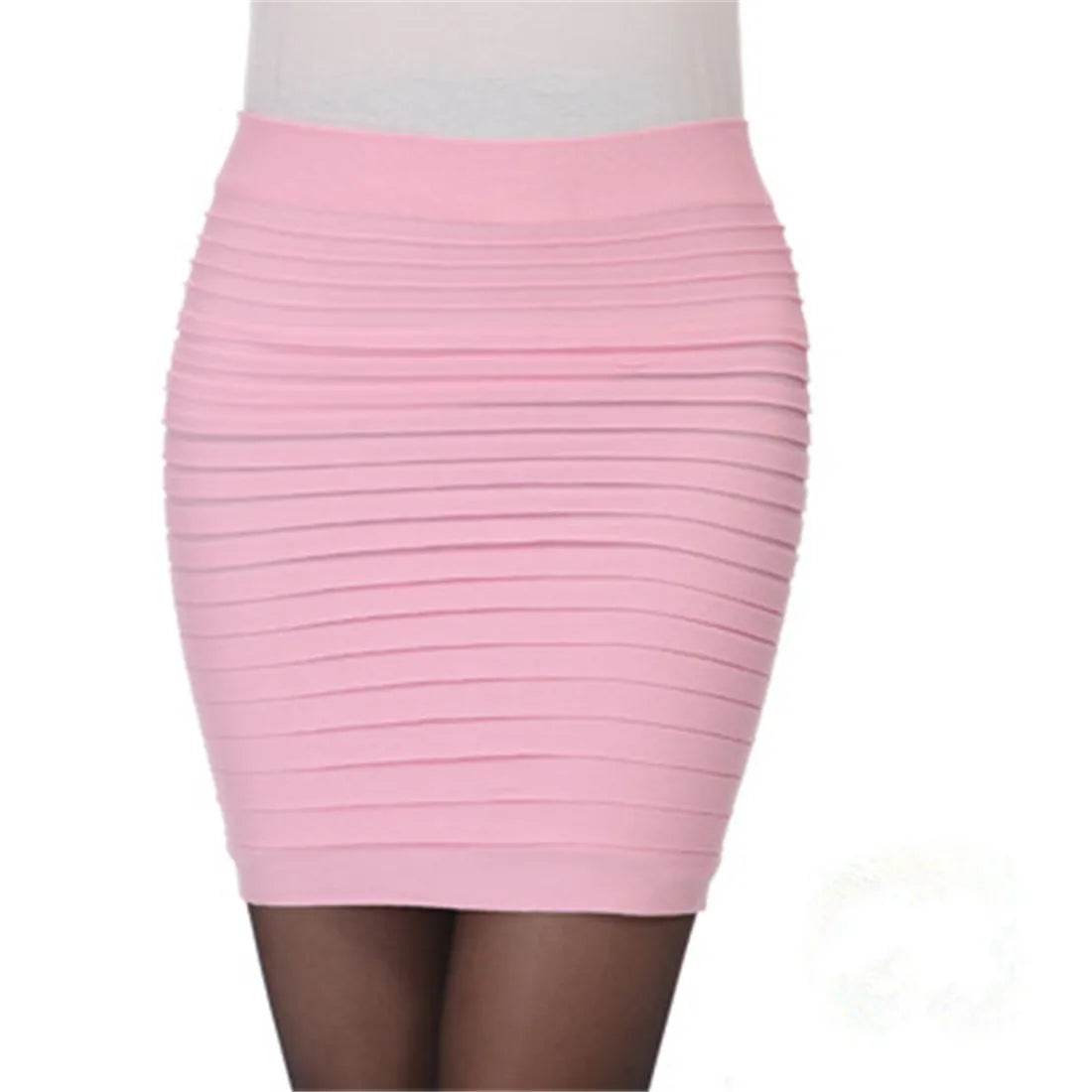 Women's Summer High Waist Mini Skirt - P12 Hub Europe