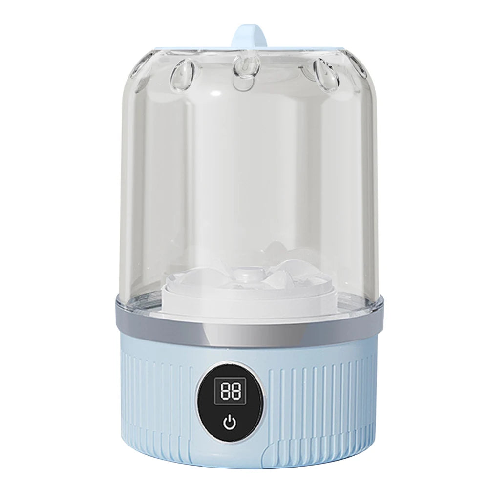 Wireless washing machine portable underwear cleaner 1L mini Socks Washing Machine Automatic Dehydratable Laundry Bucket