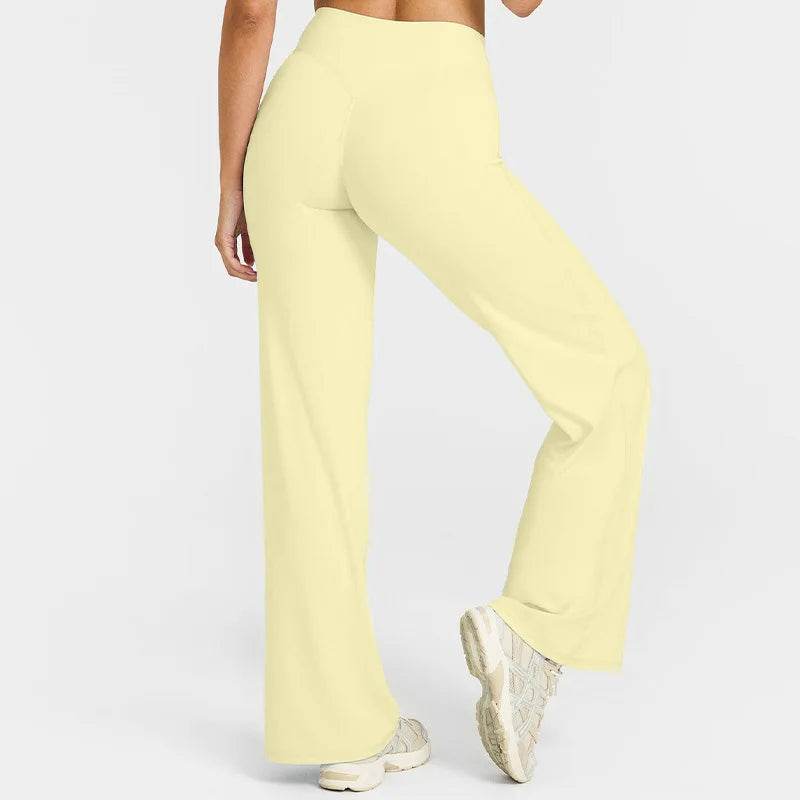 Breathable Wide Leg Yoga Trousers - P12 Hub Europe
