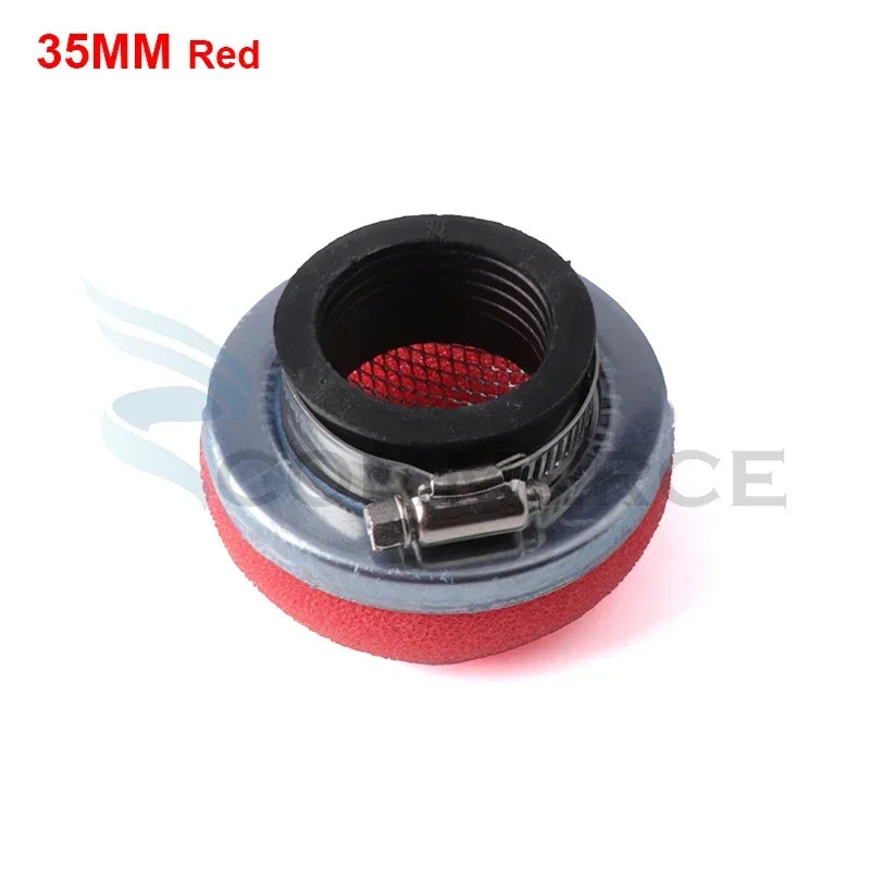 Motorcycle 28/32/35/38/42/45/50/54/58MM Stright Foam Air Filter Sponge Cleaner For 2 Stroke Engine Pocket Bike Mini Moto Scooter