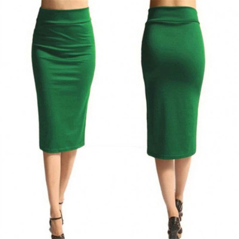 Women's High Waist Pencil Skirt - P12 Hub Europe