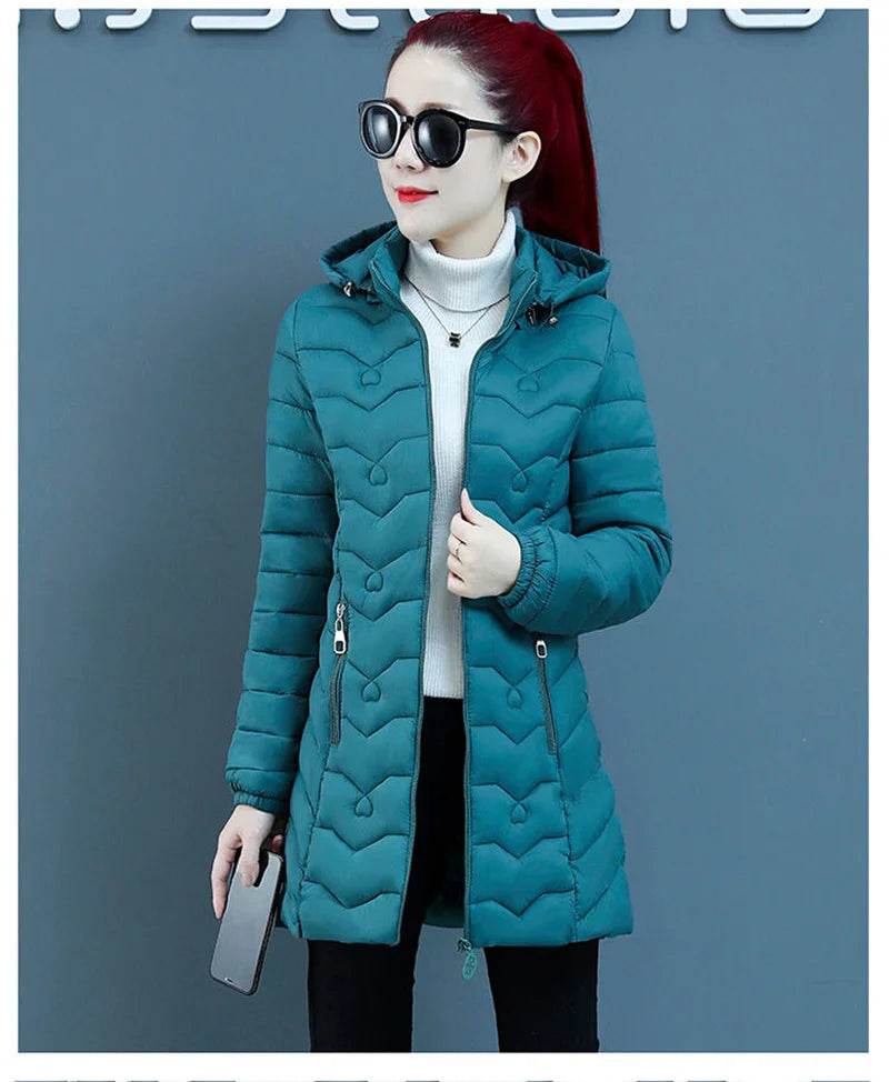 Warm Quilted Mother's Parka - P12 Hub Europe