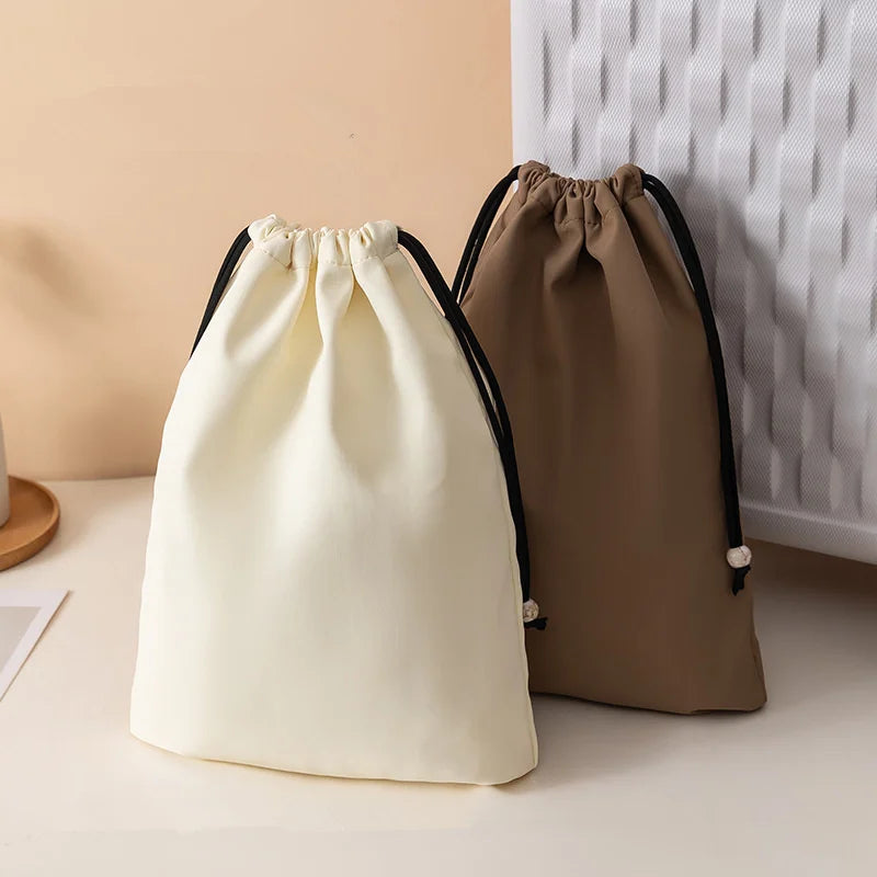 1 Pcs Travel Storage Bags for Clothes Shoes Cosmetic Big Size Portable Luxury Drawstring Pouches Home Organizer