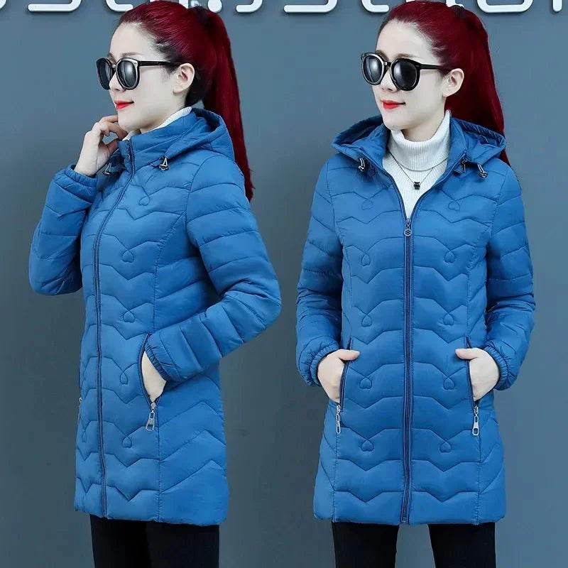 Warm Quilted Mother's Parka - P12 Hub Europe