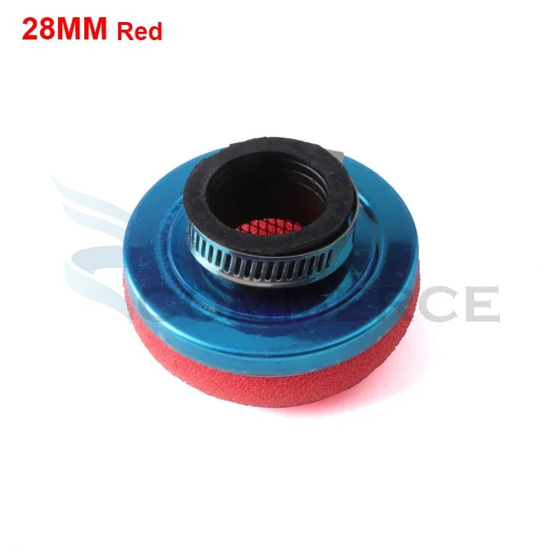 Motorcycle 28/32/35/38/42/45/50/54/58MM Stright Foam Air Filter Sponge Cleaner For 2 Stroke Engine Pocket Bike Mini Moto Scooter