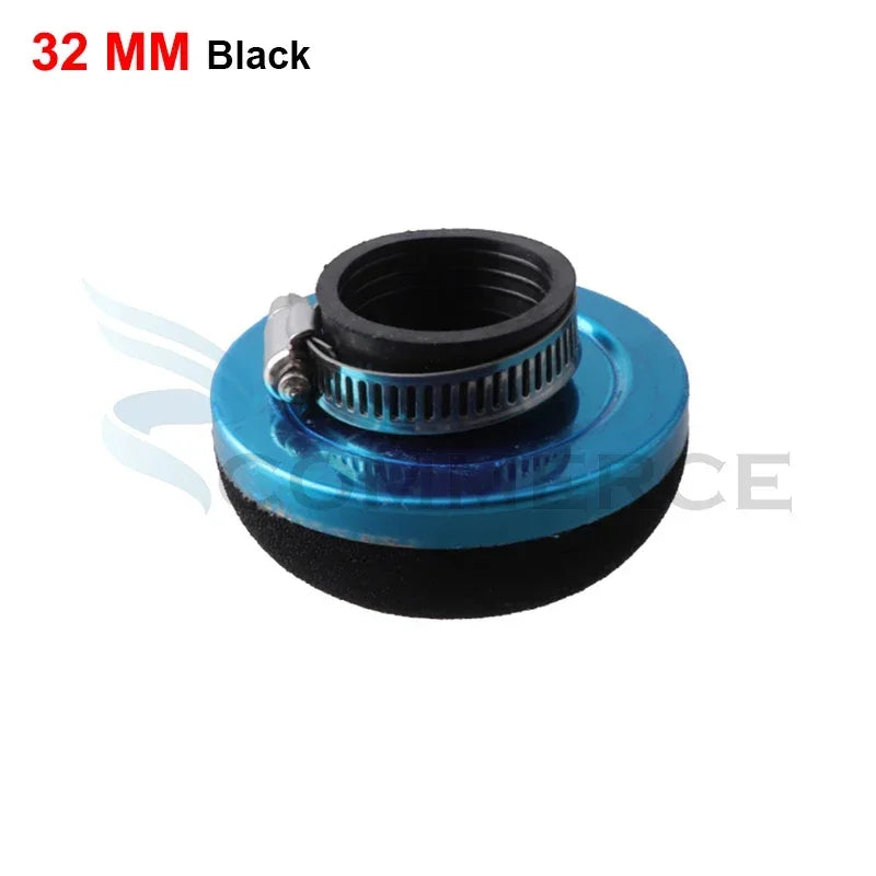 Motorcycle 28/32/35/38/42/45/50/54/58MM Stright Foam Air Filter Sponge Cleaner For 2 Stroke Engine Pocket Bike Mini Moto Scooter