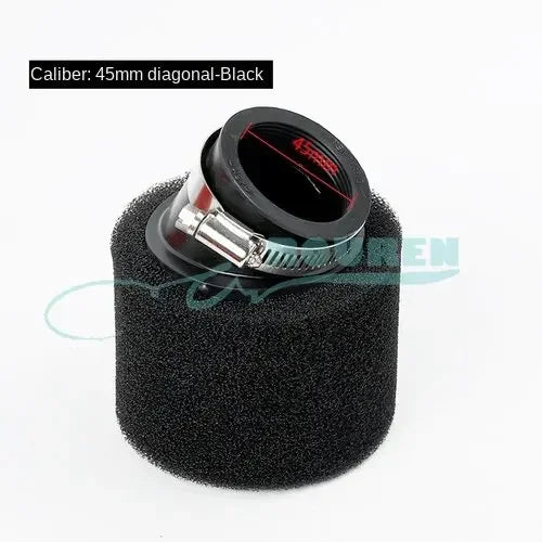 35mm 38mm 42mm 45mm 48mm 50mm 60MM Elbow Neck Foam Air Filter Sponge Cleaner Scooter Dirt Bike Motorcycle RED Kayo BSE