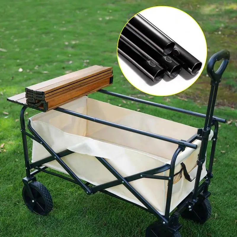 Folding Camping Trolley Table Top Garden Cart Board Folding Table Board Picnic Beach Cart Cover Board Outdoor Picnic Supplies