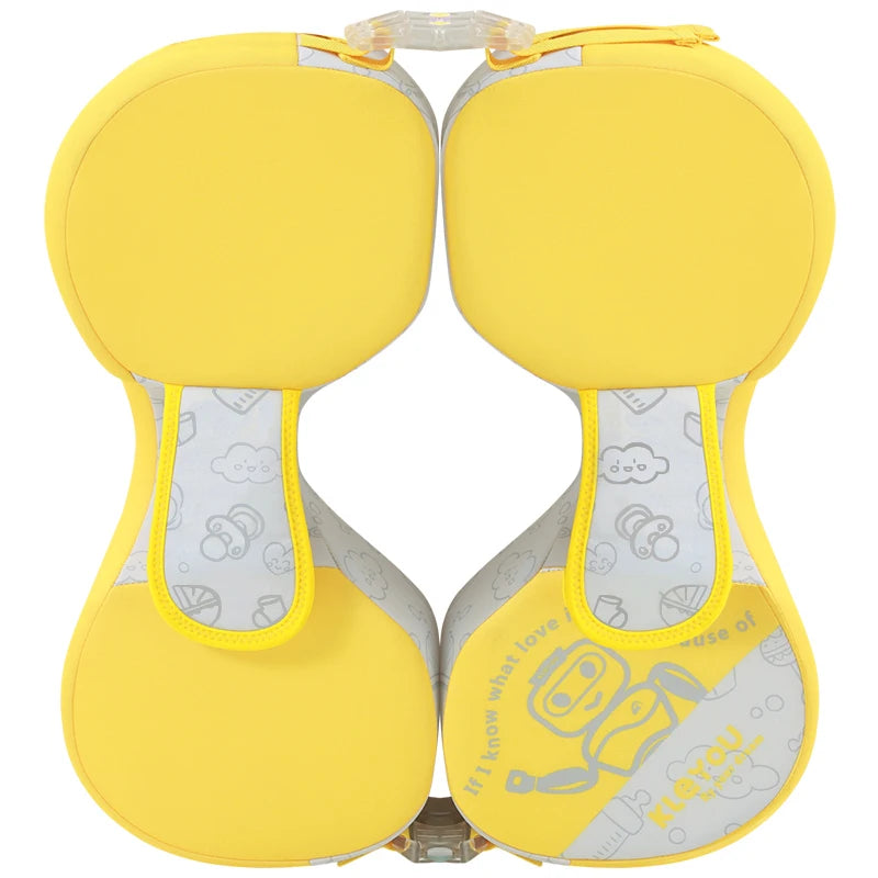Baby Swimming Pool Floats Non-inflatable Underarm Buoyancy Ring with Safet Buckles