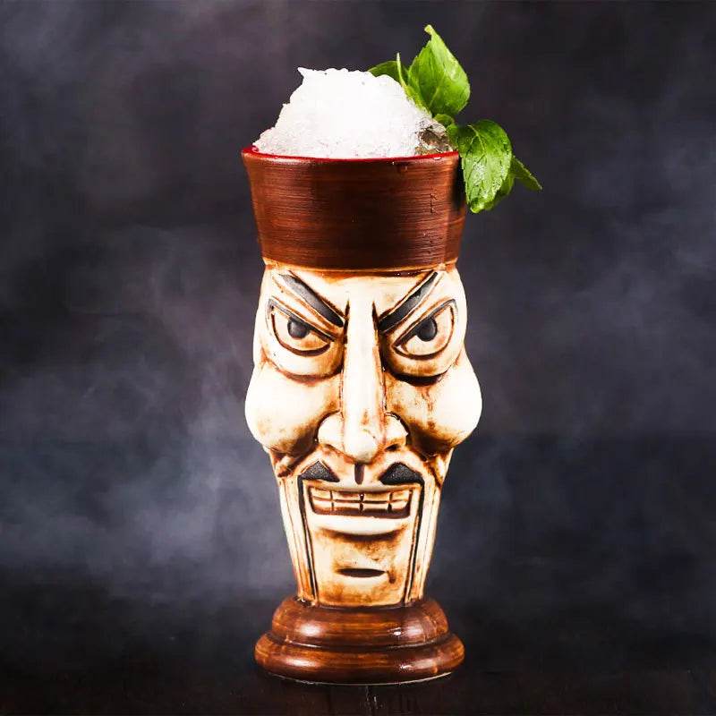 Personalized Hawaiian cocktail cups,tiki bar tiki cups,tiki mugs,creative cups, ceramic cups, zombie cups,drinkware - P12 Hub Europe