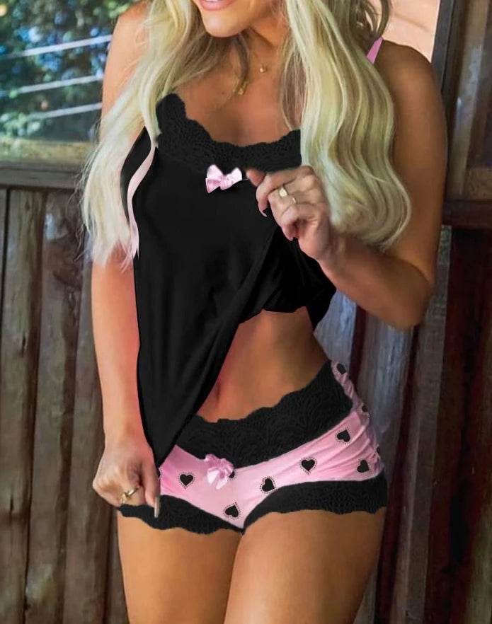 Valentine Love Heart Pajama Set - P12 Hub Europe