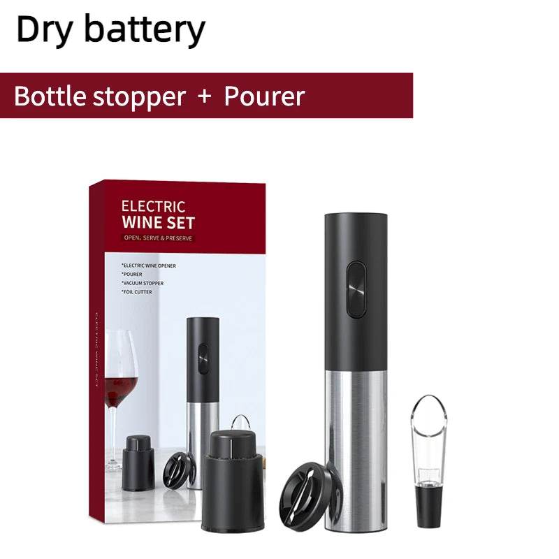 LimiKT Electric Wine Bottle Opener Electric Wine Bottle Opener Battery Wine Bottle Opener Tool Set - P12 Hub Europe