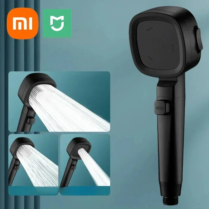 Xiaomi Mijia 3 Modes High Pressure Shower Head Water Saving Shower Heads Adjustable Water Massage Sprayer Bathroom Accessories
