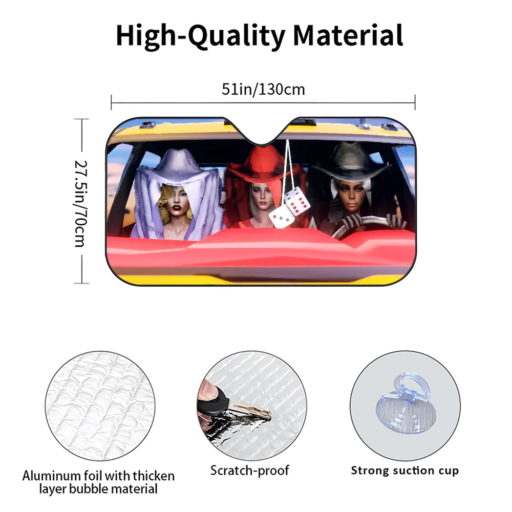 Ld ga Telephone Car SunShade Heat-insulating Aluminum Film Windshield Sunshades UV Rays Blocks Car Sun Visor Protector