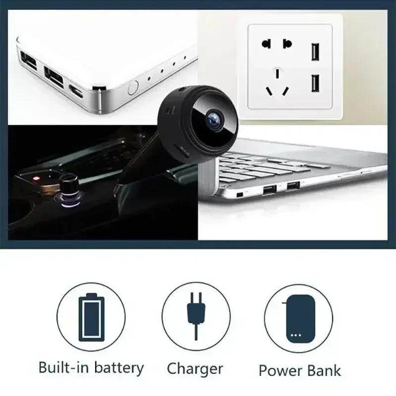 Mini WiFi Camera Xiaomi Mijia , Remote View, Motion Detect - P12 Hub Europe