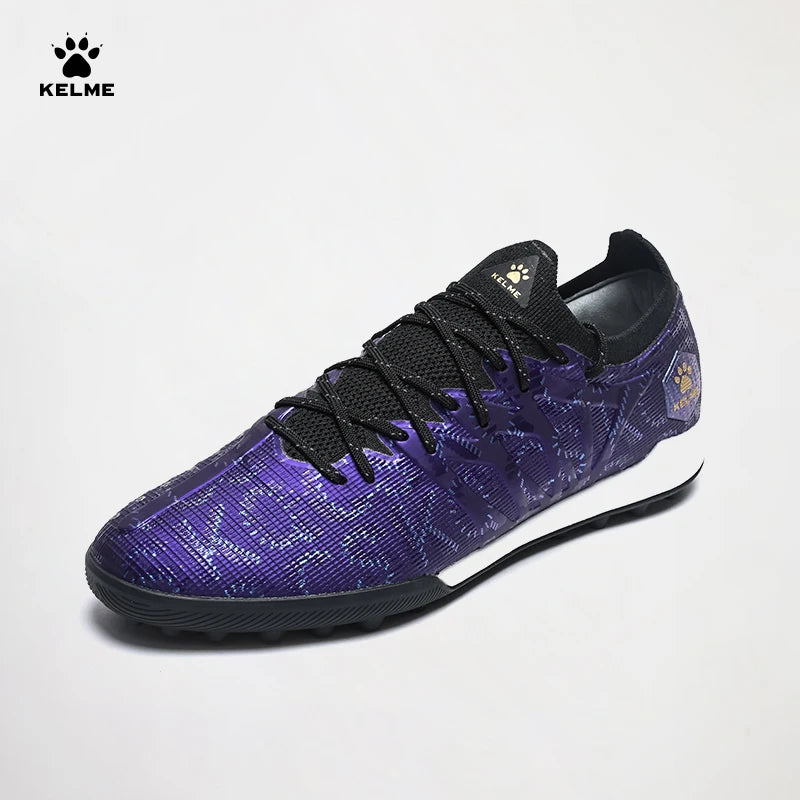KELME Adult Football Shoes Futsal Football Boot Artificial Turf Professional Carbon Plate TF Match Trainin Soccer shoes
