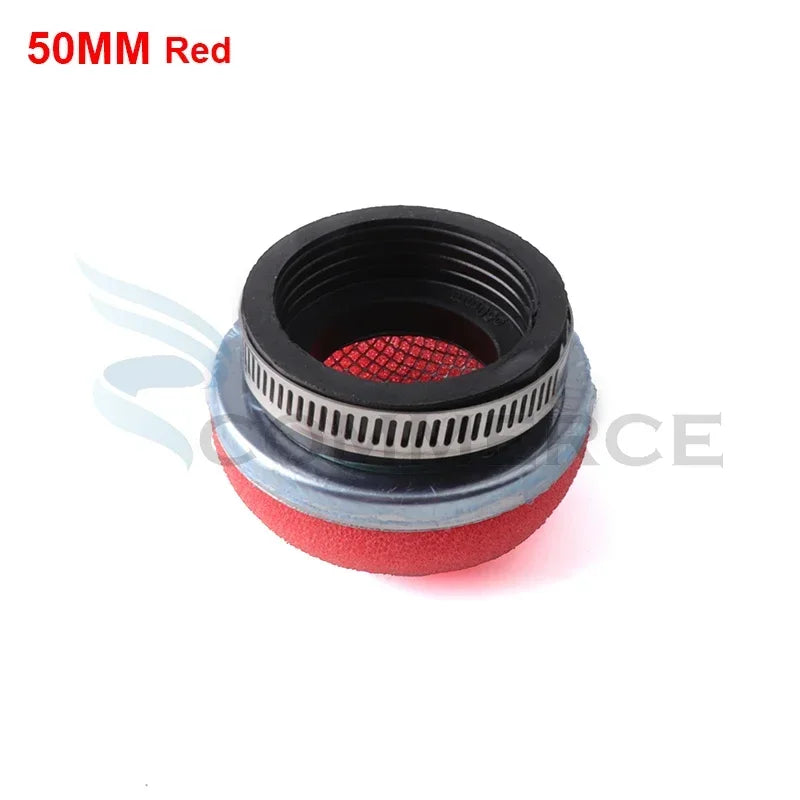 Motorcycle 28/32/35/38/42/45/50/54/58MM Stright Foam Air Filter Sponge Cleaner For 2 Stroke Engine Pocket Bike Mini Moto Scooter