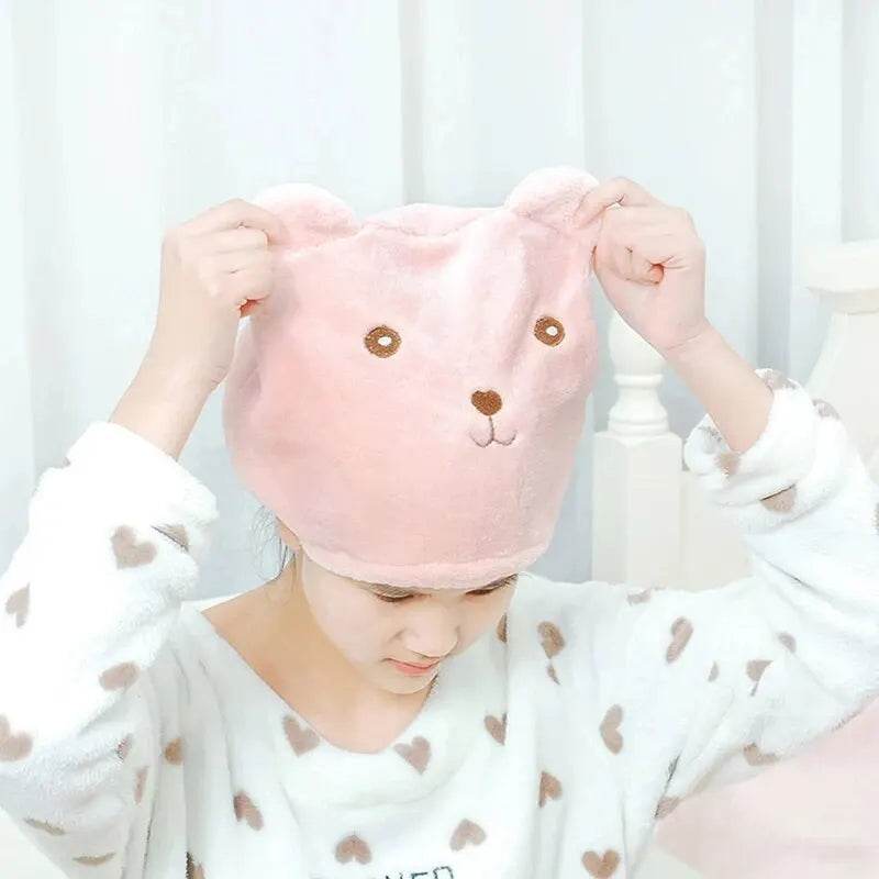 NEW Good Hygroscopicity and Breathability Microfiber Hair Turban Quickly Dry Hair Hat Wrapped Towel Cap Towel Hair Bonnet - P12 Hub Europe