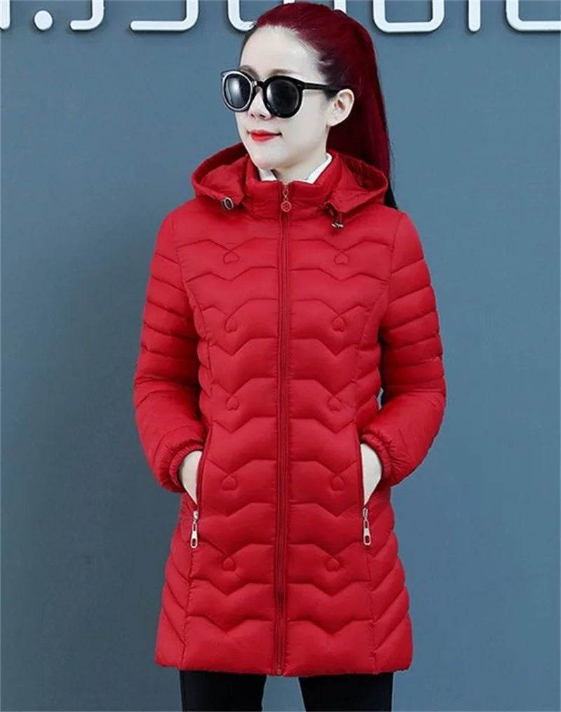 Warm Quilted Mother's Parka - P12 Hub Europe