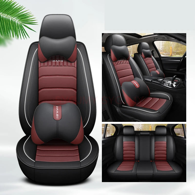 3D Full Coverage Car Seat Cover for SEAT All Car Models Leon Arona Ateca Tarraco Ibiza Alhambra Car Accessories