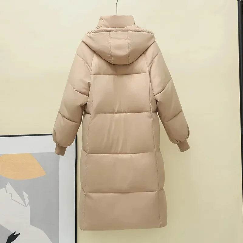 Warm Slim Hooded Winter Parka - P12 Hub Europe