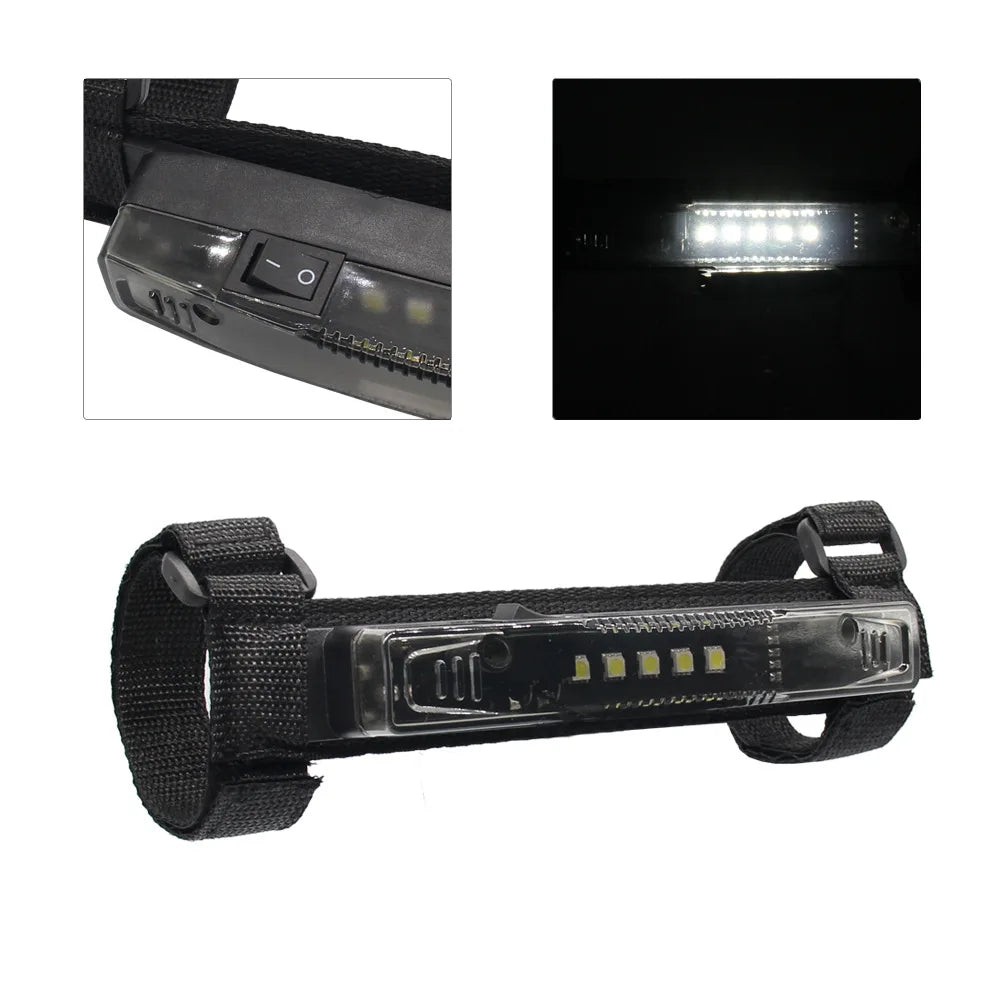 UTV ATV Interior Light Universal Roll Bar Mount LED Light Roof Top Lamp for Polaris RZR Can-Am X3 Maverick
