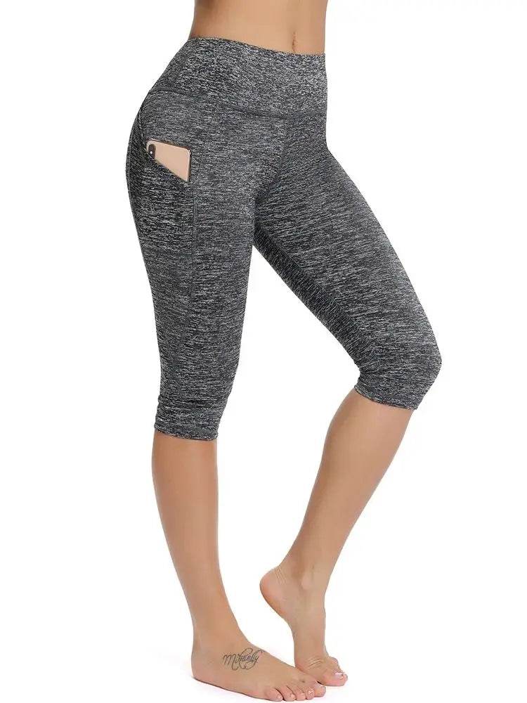 Women's High Waist Capri - P12 Hub Europe