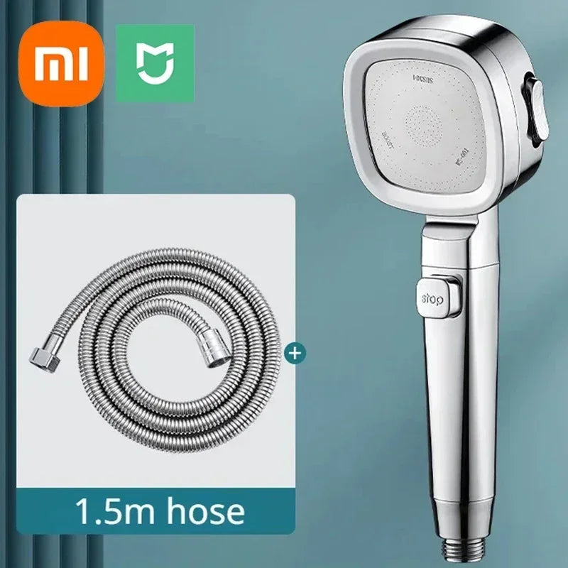 Xiaomi Mijia 3 Modes High Pressure Shower Head Water Saving Shower Heads Adjustable Water Massage Sprayer Bathroom Accessories