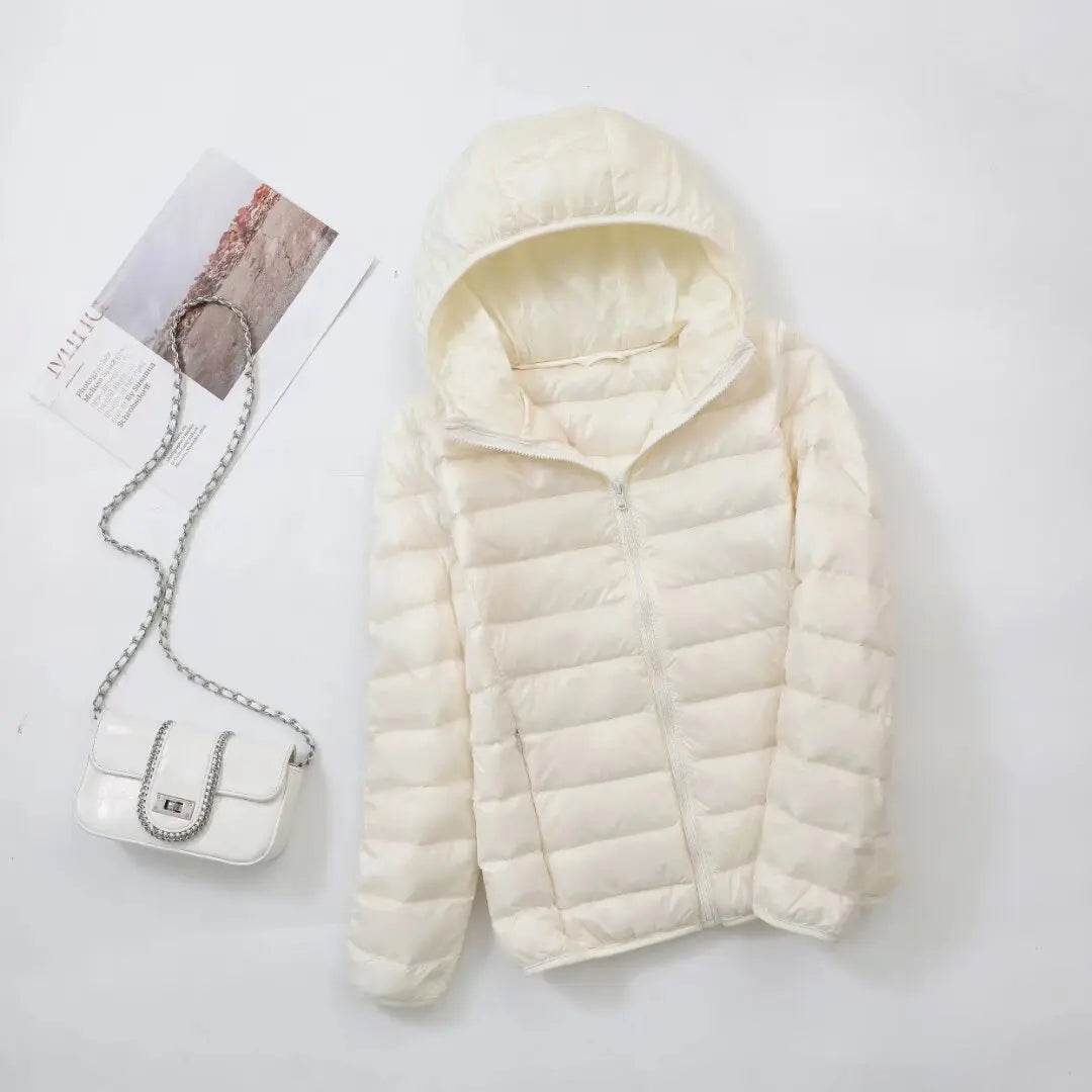 Ultralight Korean Hooded Puffer - P12 Hub Europe