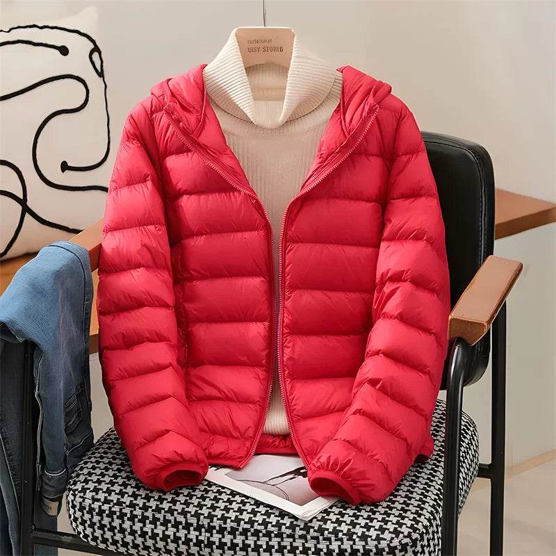 Ultralight Korean Hooded Puffer - P12 Hub Europe