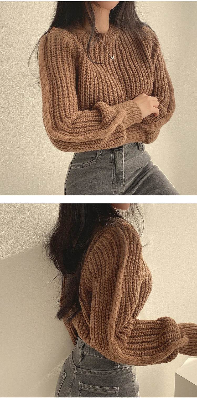 Loose Harajuku Knit Sweater - P12 Hub Europe
