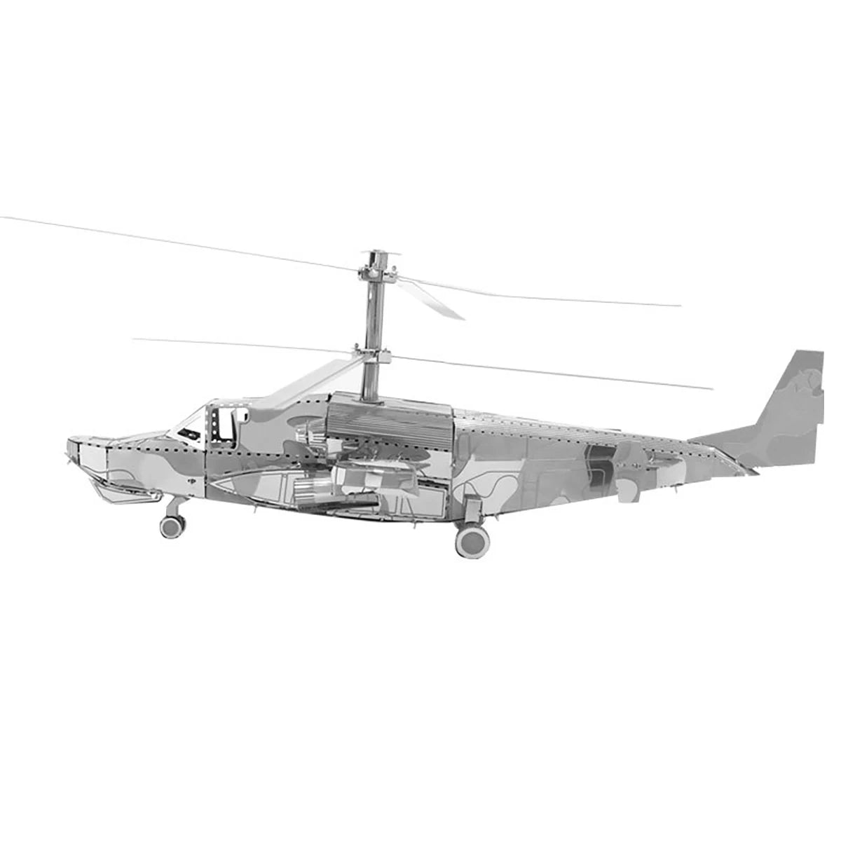 Plane 3D Metal Puzzle Model Kit DIY Laser Cut Puzzles Jigsaw Toy For Children
